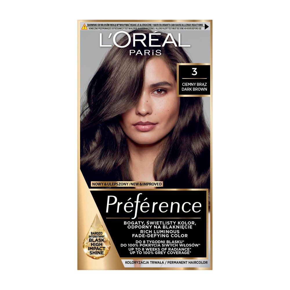 168365 PREFERENCE FARBA KOLORYZUJĄCA B /3.0  BRASILIA 3600522198963