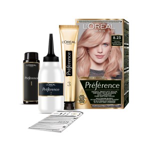 224459 Loreal PREFERENCE FARBA KOLORYZUJĄCA 8.23 SHIMMERING ROSE 3600523577651