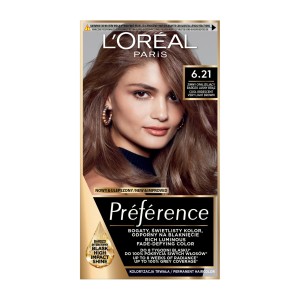 205459 LOREAL PREFERENCE FARBA KOLORYZUJĄCA 6.21 OPERA. KOLOR BRĄZ. 3600523018246