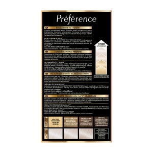 195869 Loreal PREFERENCE FARBA KOLORYZUJĄCA 11.11 BARDZO BARDZO JASNY CHŁODNY KRYSZTAŁOWY BLOND 3600523018239
