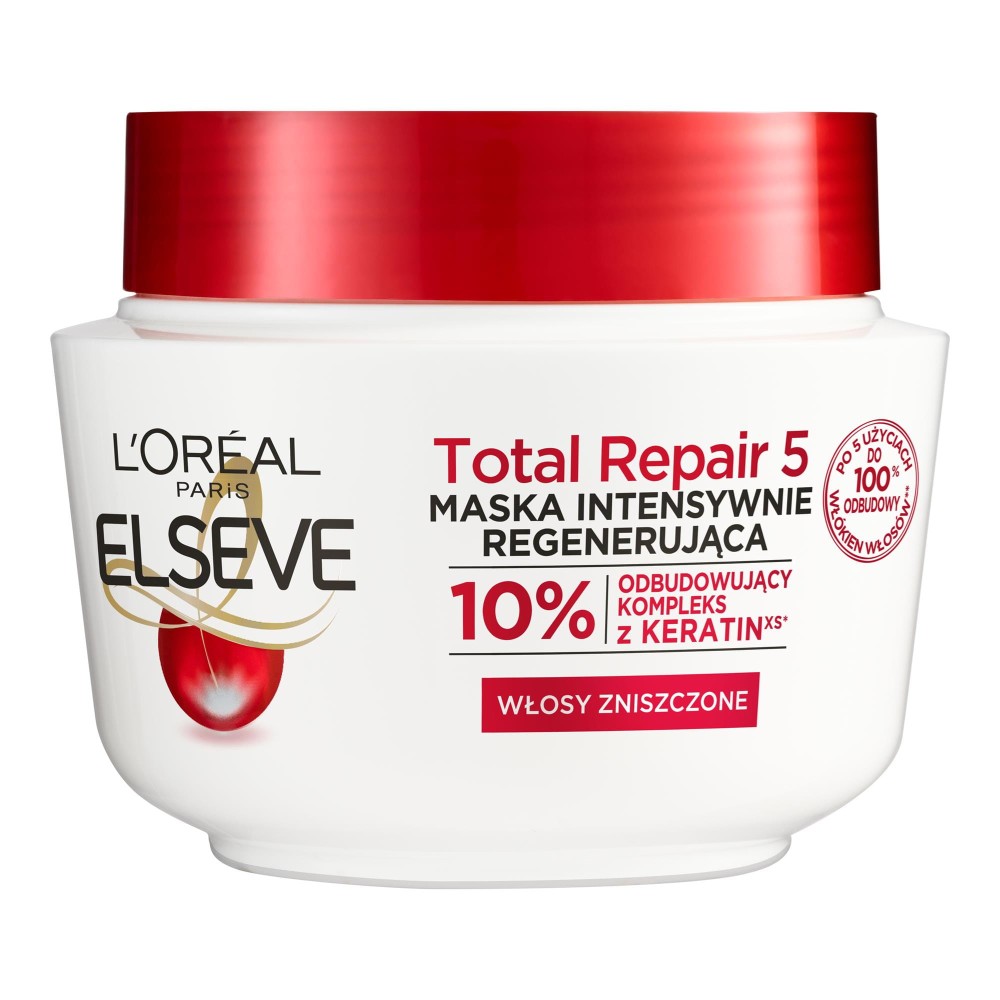 35291 LOREAL ELSEVE MASKA DO WŁOSÓW 300ML TOTAL-REPAIR<5 3600521752128
