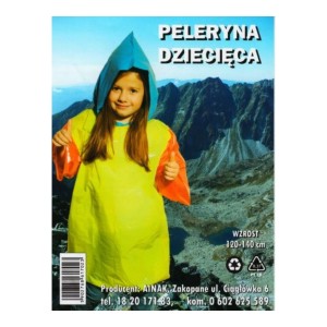AINAK PELERYNA PRZECIWDESZCZOWA DZIECIĘCA