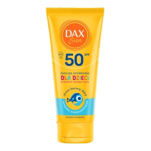 DAX SUN EMULSJA DO OPALANIA DLA DZIECI OCHRONNA SPF 50 100ML OD 6. MIESIĄCA ŻYCIA
