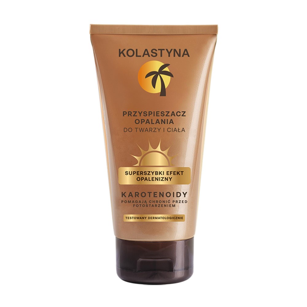 410203 KOLASTYNA SUN PRZYSPIESZACZ OPALANIA DO TWARZY I CIAŁA 150ML 5900536355467