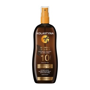 KOLASTYNA SUN OCHRONA I OPALANIE OLEJEK DO OPALANIA 150ML SPF 10 ODŻYWCZY NAWILŻAJĄCY