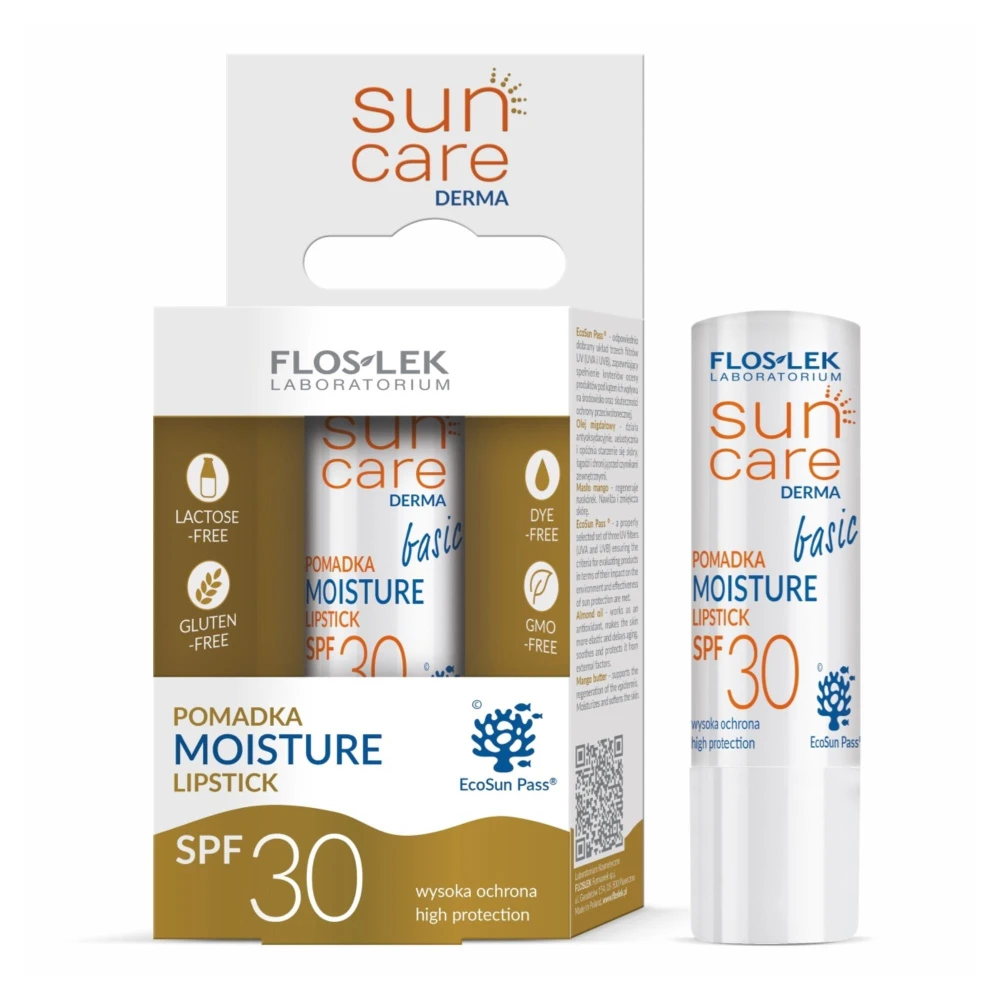 285497 FLOS-LEK SUN CARE DERMA BASIC POMADKA OCHRONNA SPF 30 5905043022475