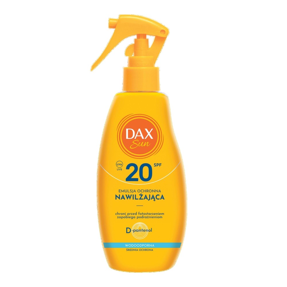 409000 DAX SUN EMULSJA OCHRONNA SPF 20 200ML NAWILŻAJĄCA 5900525087539