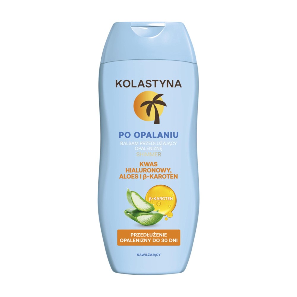 409403 KOLASTYNA SUN BALSAM PO OPALANIU 200ML SHIMMER PRZEDŁUŻAJĄCY OPALENIZNĘ 5900536358772