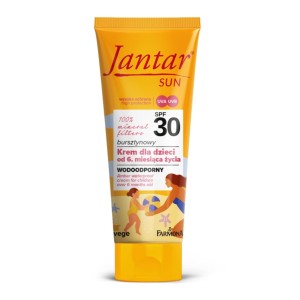 JANTAR SUN KREM DO TWARZY DLA DZIECI 50ML SPF 30 OD 6 MIESIĄCA ŻYCIA
