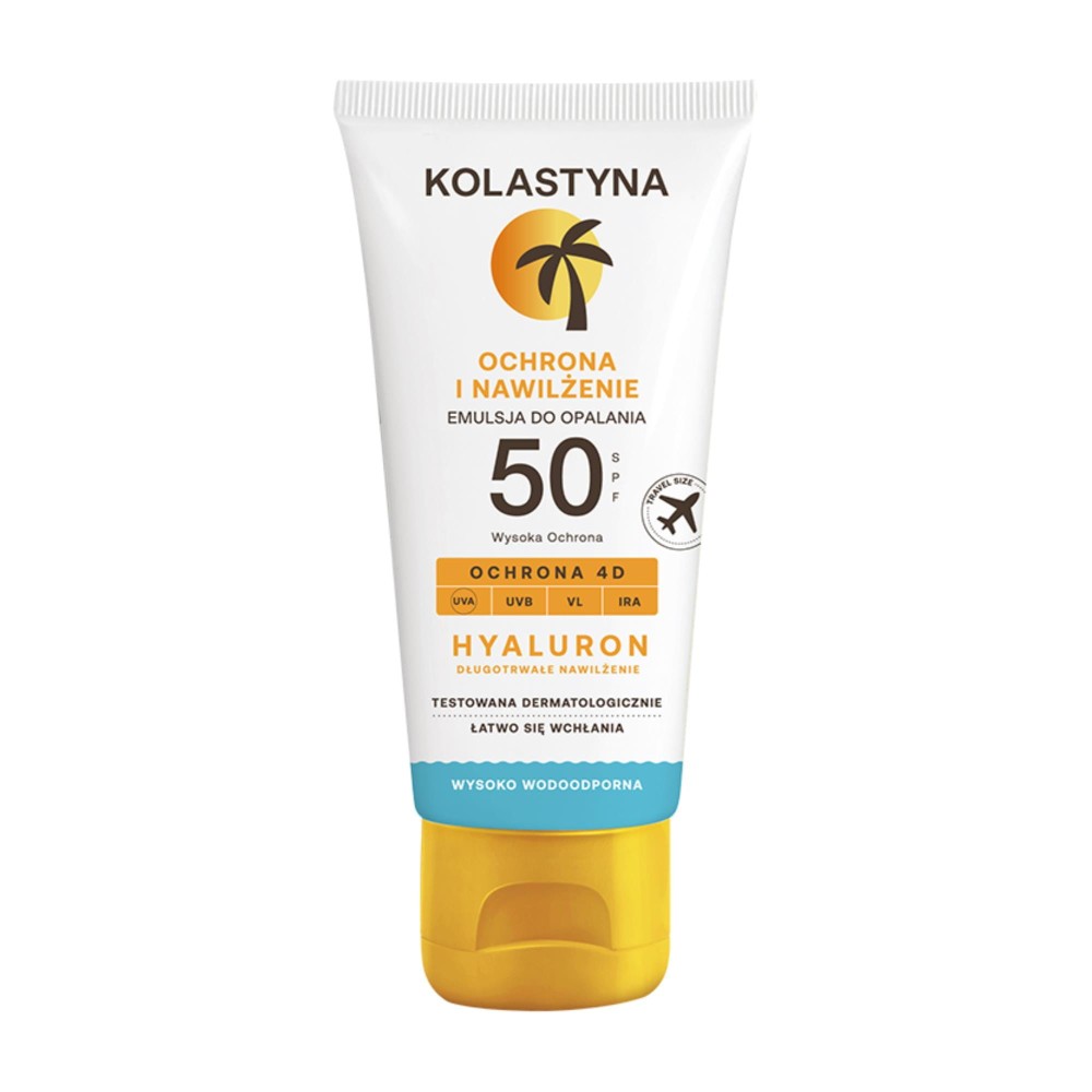410208 KOLASTYNA SUN OCHRONA I NAWILŻENIE EMULSJA DO OPALANIA 80ML SPF 50 5900536355740