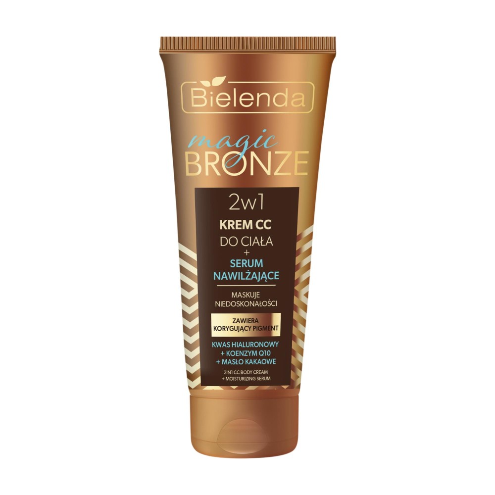 411186 BIELENDA MAGIC BRONZE 2W1 KREM CC DO CIAŁA+SERUM NAWILŻAJĄCE 150ML 5902169054656