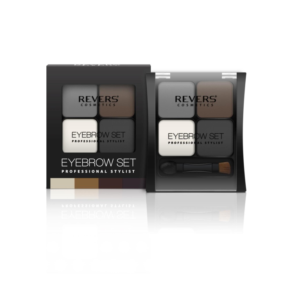 406818 REVERS CIEŃ DO BRWI 4KOL EYEBROW SET 02 5902114889319