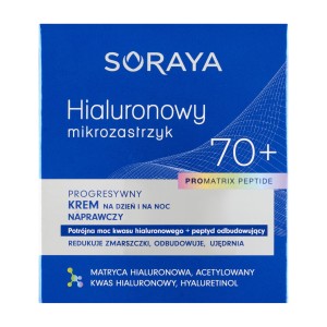 403133 SORAYA HIALURONOWY MIKROZASTRZYK PRO MATRIX PEPTIDE 70+ KREM DO TWARZY 50ML NAPRAWCZY 5901045092652