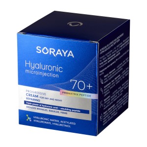 403133 SORAYA HIALURONOWY MIKROZASTRZYK PRO MATRIX PEPTIDE 70+ KREM DO TWARZY 50ML NAPRAWCZY 5901045092652