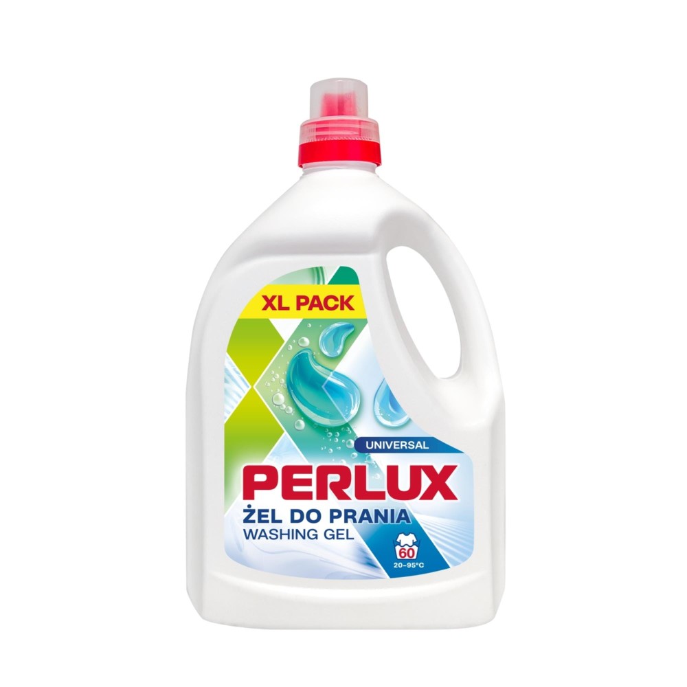 408685 PERLUX ŻEL DO PRANIA 60P 3L UNIWERSALNY 5902986215339