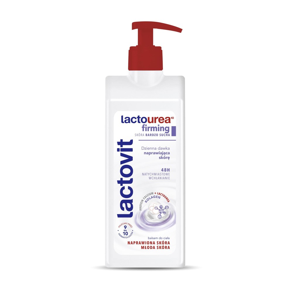 407255 LACTOVIT BALSAM DO CIAŁA 400ML LACTOUREA FIRMING BARDZO SUCHA 8411135009493