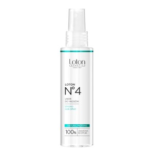 LOTON NATURALNY 4 LAKIER DO WŁOSÓW 120ML DOZOWNIK