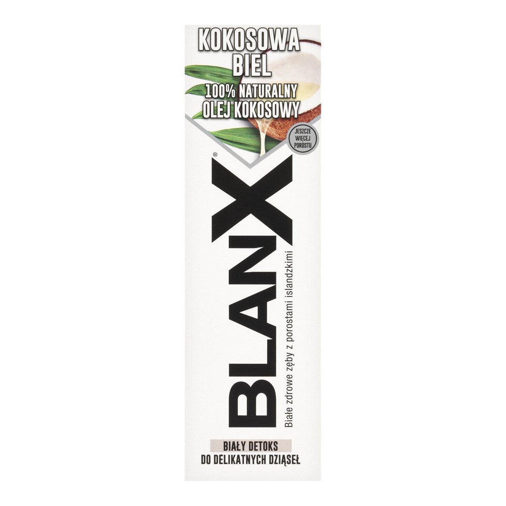 275410 BLANX PASTA DO ZĘBÓW 75ML WHITE DETOX COCONUT 8017331071540