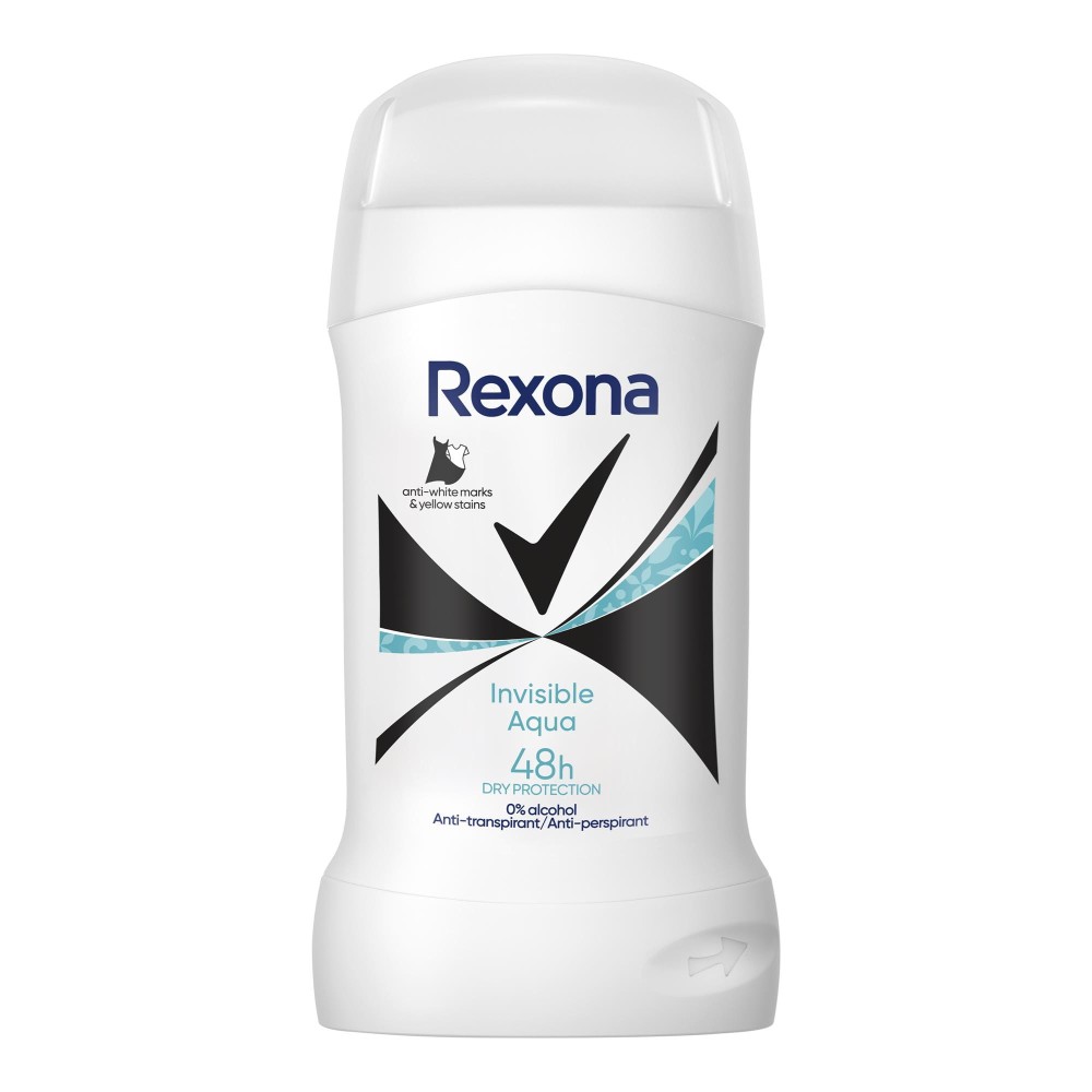 409069 REXONA DEZODORANT WOMEN STICK 50ML INVISIBLE AQUA 59004769