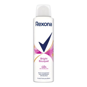 192194 REXONA DEZODORANT WOMEN SPRAY 150ML BRIGHT BOUQUET 8712561845069