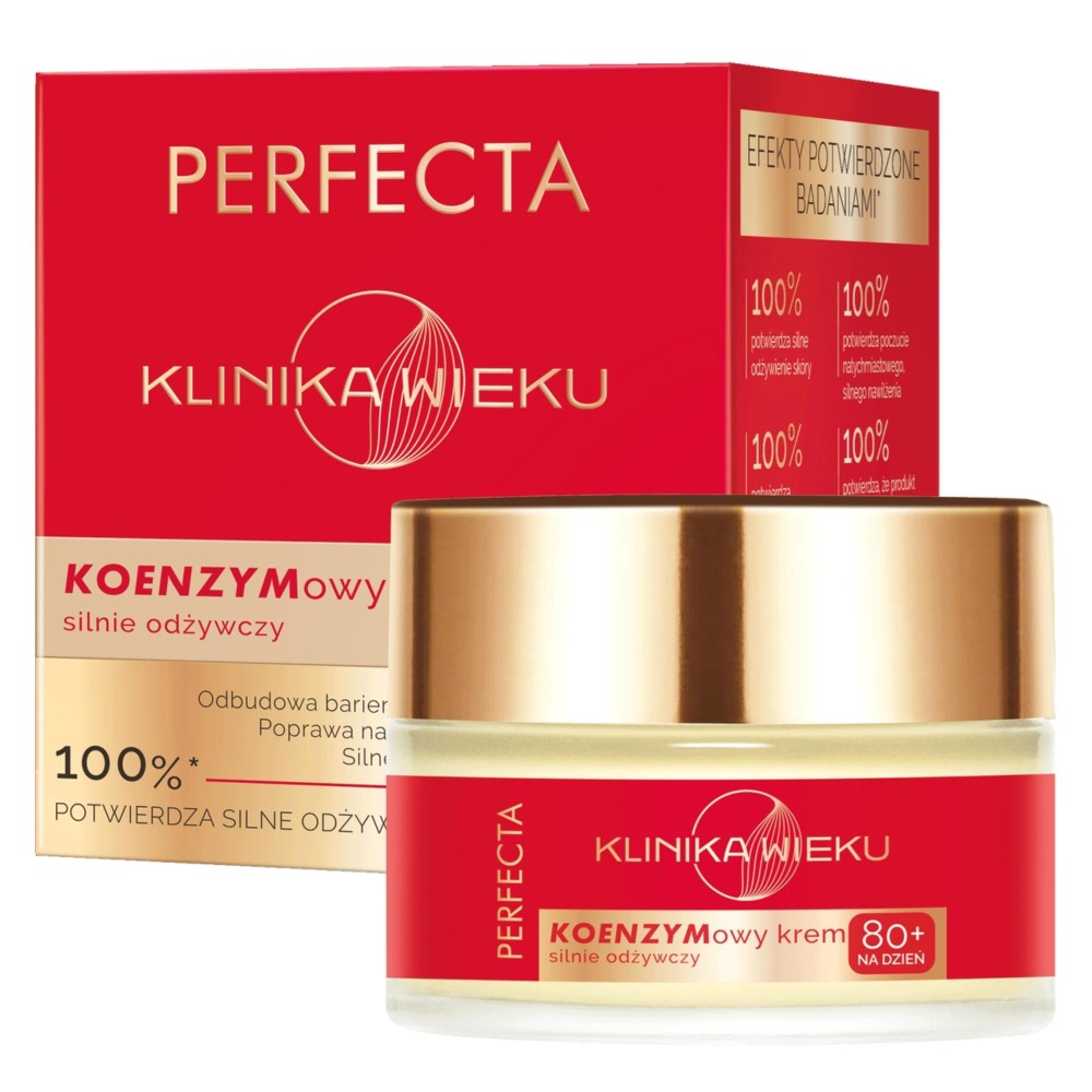 416343 PERFECTA KLINIKA WIEKU 80+ KREM DO TWARZY 50ML DZIEŃ 5900525098825