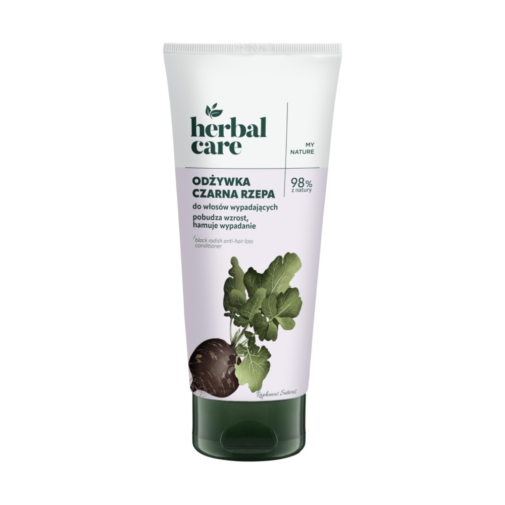 412841 HERBAL CARE ODŻYWKA DO WŁOSÓW 200ML CZARNA RZEPA WYPADAJĄCE 5900117986233