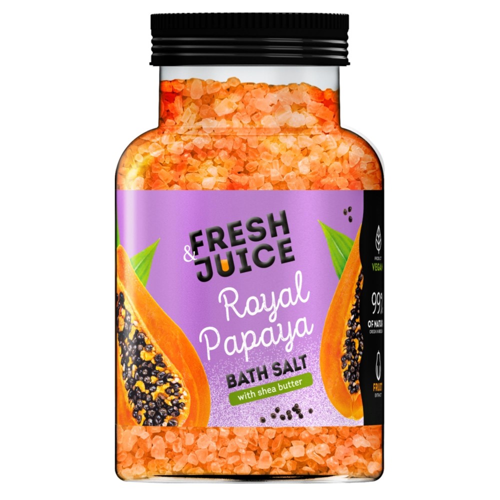 413518 FRESH JUICE SÓL DO KĄPIELI 700G ROYAL PAPAYA 4823015946240