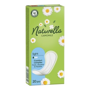 NATURELLA WKŁADKI HIGIENICZNE CAMOMILE LIHGT 20 SZT.  4015400240310