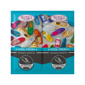 PACHNĄCA SZAFA PACHNĄCA SASZETKA DO BUTÓW 2.5GX2 COOL FRESH