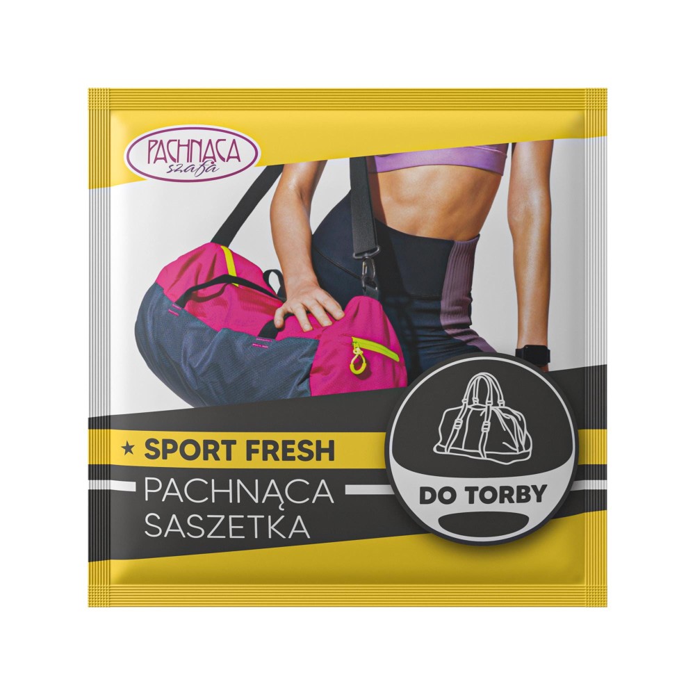 261510 PACHNĄCA SZAFA PACHNĄCA SASZETKA DO TORBY SPORT FRESH 5903021455390