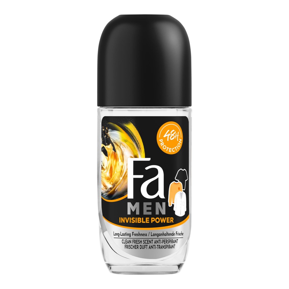 172171 FA DEZODORANT MEN ROLL-ON 50ML XTREME INVISIBLE POWER 9000100760591