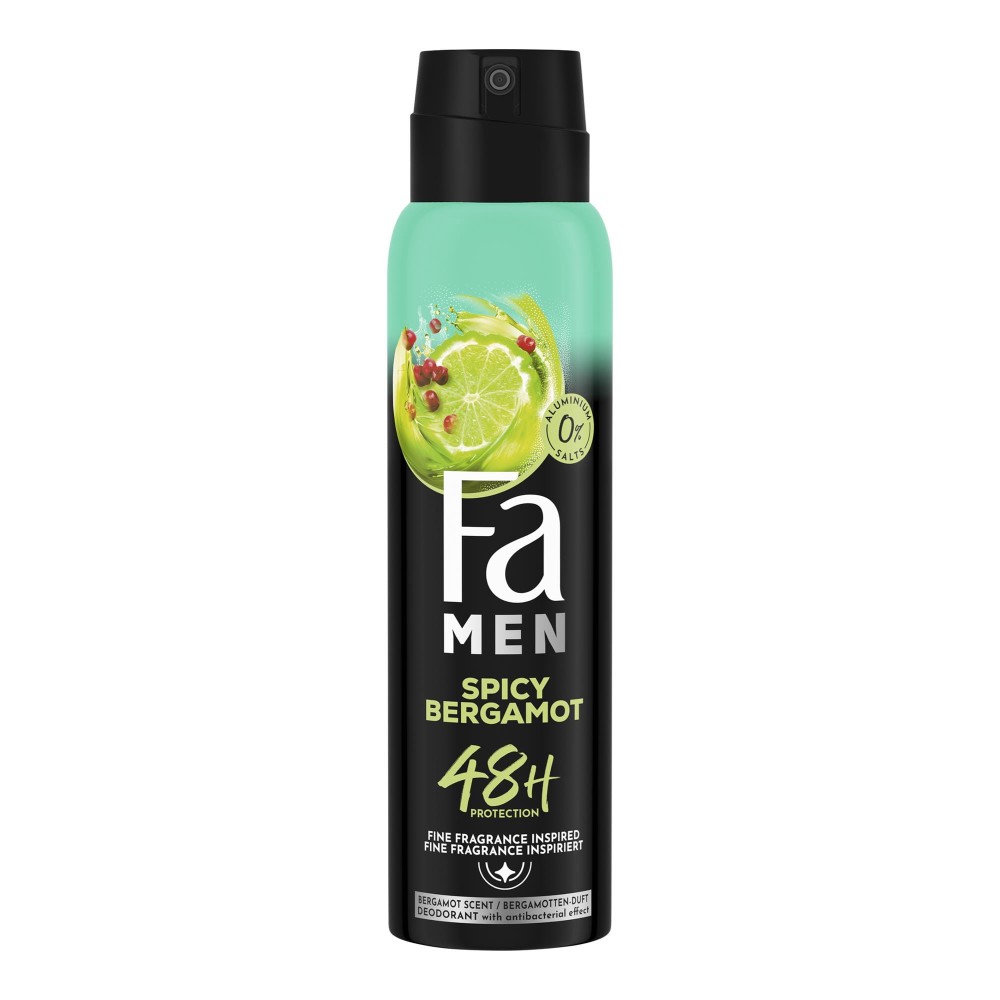 294024 FA DEZODORANT MEN SPRAY 150ML SPICY BERGAMOT 9000101729238