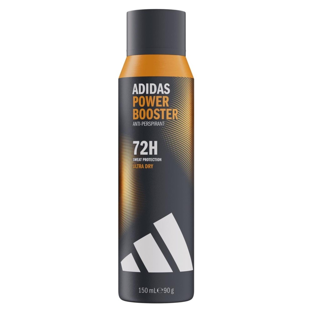 ADIDAS MEN POWER BOOSTER DEZODORANT SPRAY 150ML 72H ANTI-PERSPIRANT 3616303842161