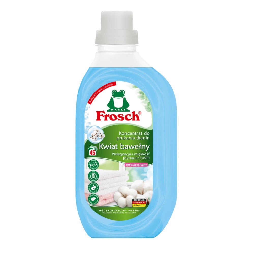418680 FROSCH PŁYN DO PŁUKANIA 45P 900ML KWIAT BAWEŁNY 4009175972132