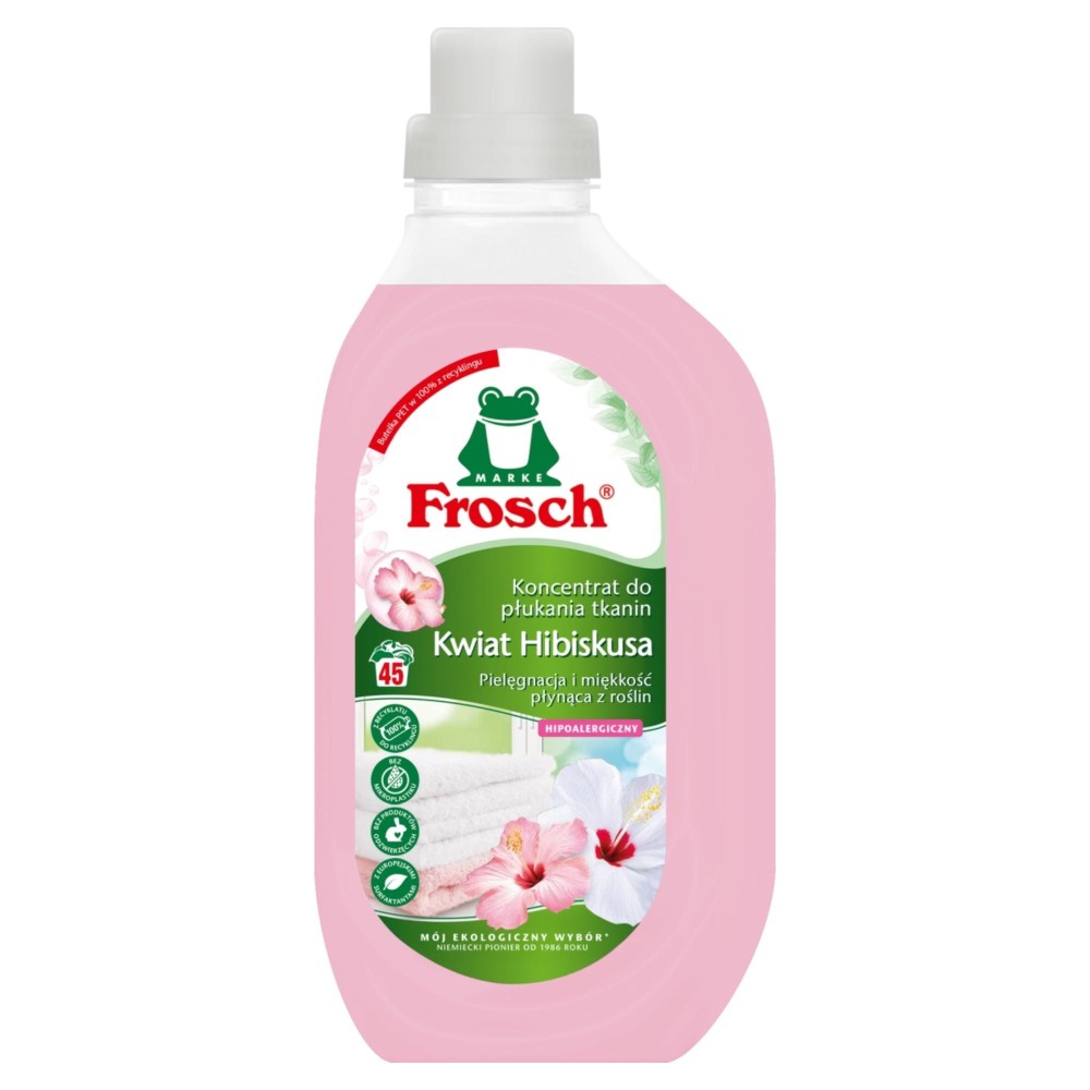 418679 FROSCH PŁYN DO PŁUKANIA 45P 900ML KWIAT HIBISKUSA 4009175972156