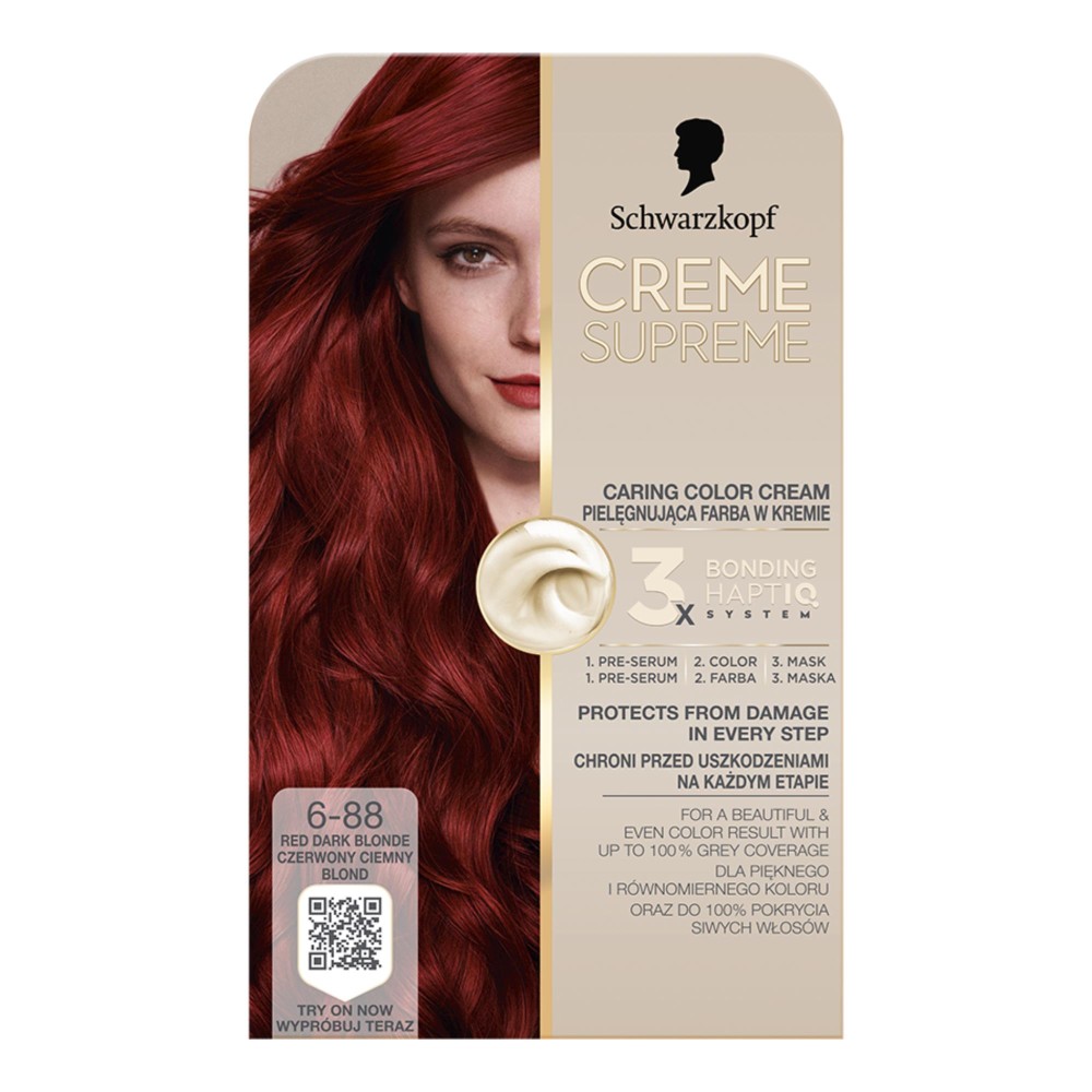 419243 CREME SUPREME FARBA KOL 6-88 CZERWONY CIEMNY BLOND/RED DARK BLONDE 9000101746907