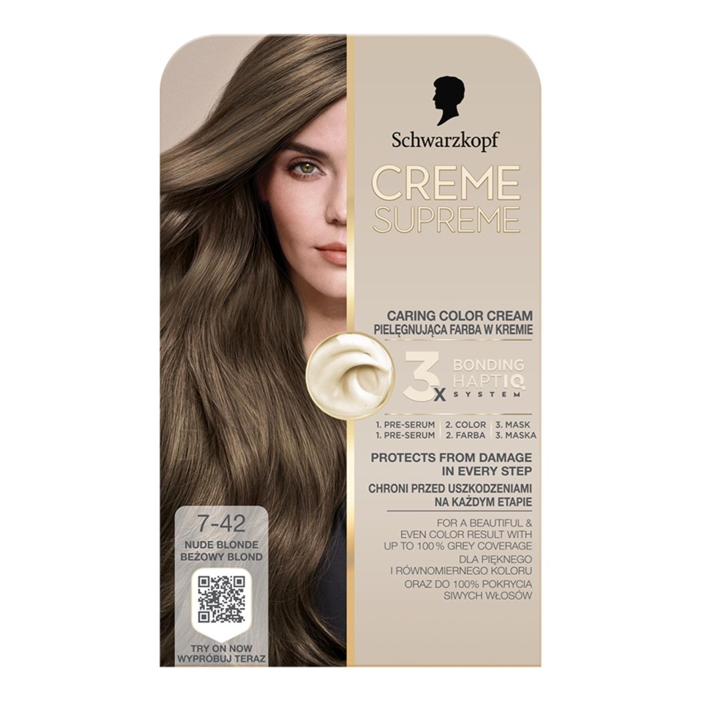419246 CREME SUPREME FARBA KOL 7-42 BEŻOWY BLOND/NUDE BLONDE 9000101747140