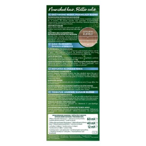 COLOR NATURALS FARBA KOL 102+ MROŹNY SREBRNY BLOND/FREEZY SILVER INFORMACJA