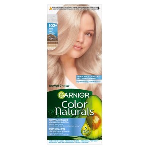 COLOR NATURALS FARBA KOL 102+ MROŹNY SREBRNY BLOND/FREEZY SILVER FRONT OPAKOWANIA