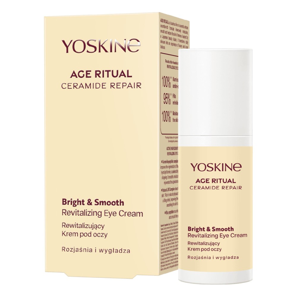 418469 YOSKINE AGE RITUAL CERAMIDE REPAIR KREM POD OCZY 30ML REWITALIZUJĄCY 5900525099730