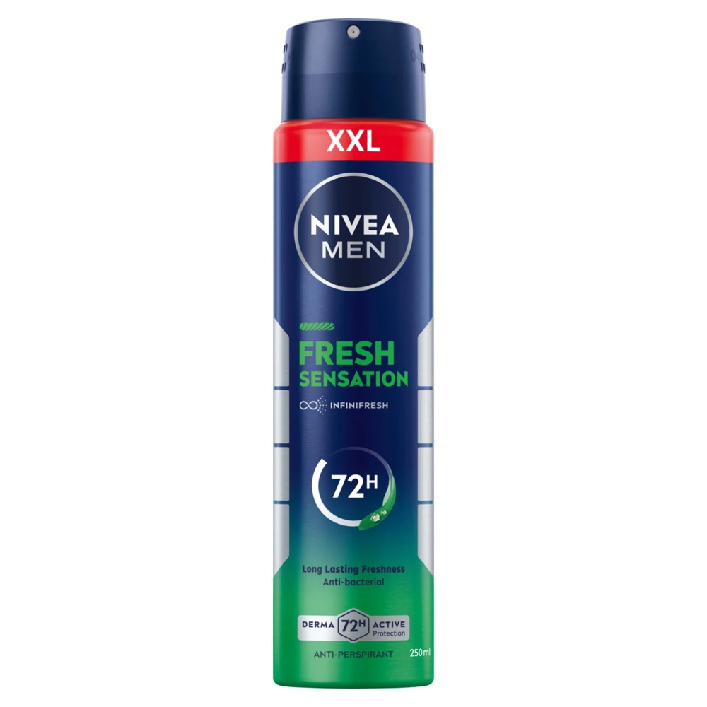 285446 NIVEA DEZODORANT MEN SPRAY 250ML FRESH SENSATION 5900017089324