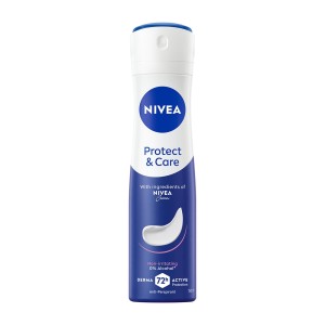 201185 NIVEA DEZODORANT WOMEN SPRAY 150ML PROTECT&CARE 5900017048833
