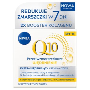 187168 NIVEA Q10 POWER KREM DO TWARZY 50ML DZIEŃ ODŻYWCZY SPF 15 4005808935895