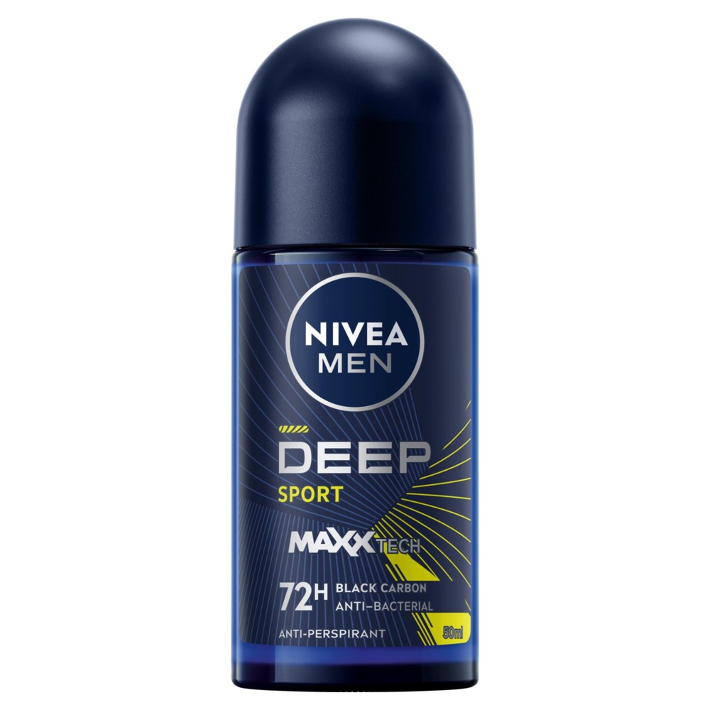 299828 NIVEA DEZODORANT MEN ROLL-ON 50ML DEEP SPORT 5900017094380