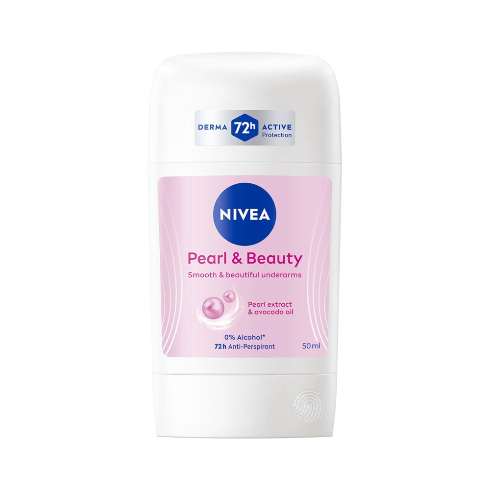 293570 NIVEA DEZODORANT WOMEN STICK 50ML 48H PEARL&BEAUTY 5900017092454