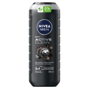 220573 NIVEA ŻEL POD PRYSZNIC MEN 500ML ACTIVE CLEAN 9005800243306