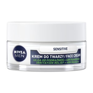 403138 NIVEA MEN KREM DO TWARZY 50ML SENSITIVE 48H NAWILŻENIE 4005900735782