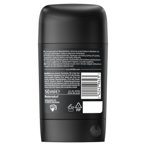 280666 NIVEA DEZODORANT MEN STICK 50ML 48H BLACK&WHITE INVISIBLE ORIGINAL 42429623