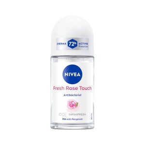 NIVEA DEZODORANT WOMEN ROLL-ON 50ML FRESH ROSE TOUCH
