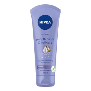 NIVEA Smooth Hands & Nail Care Krem do rąk 100 ml